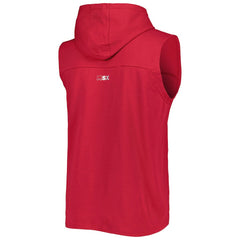 NFL Arizona Cardinals MSX by Michael Strahan Relay Sleeveless Pullover Hoodie