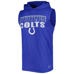 NFL Indianapolis Colts MSX by Michael Strahan Relay Sleeveless Pullover Hoodie