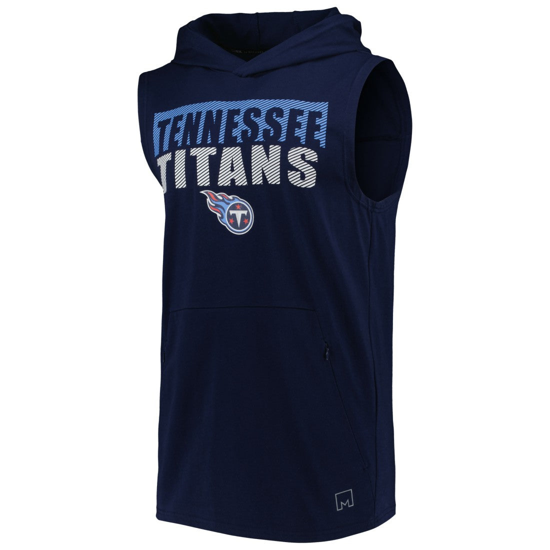 NFL Tennessee Titans MSX by Michael Strahan Relay Sleeveless Pullover Hoodie