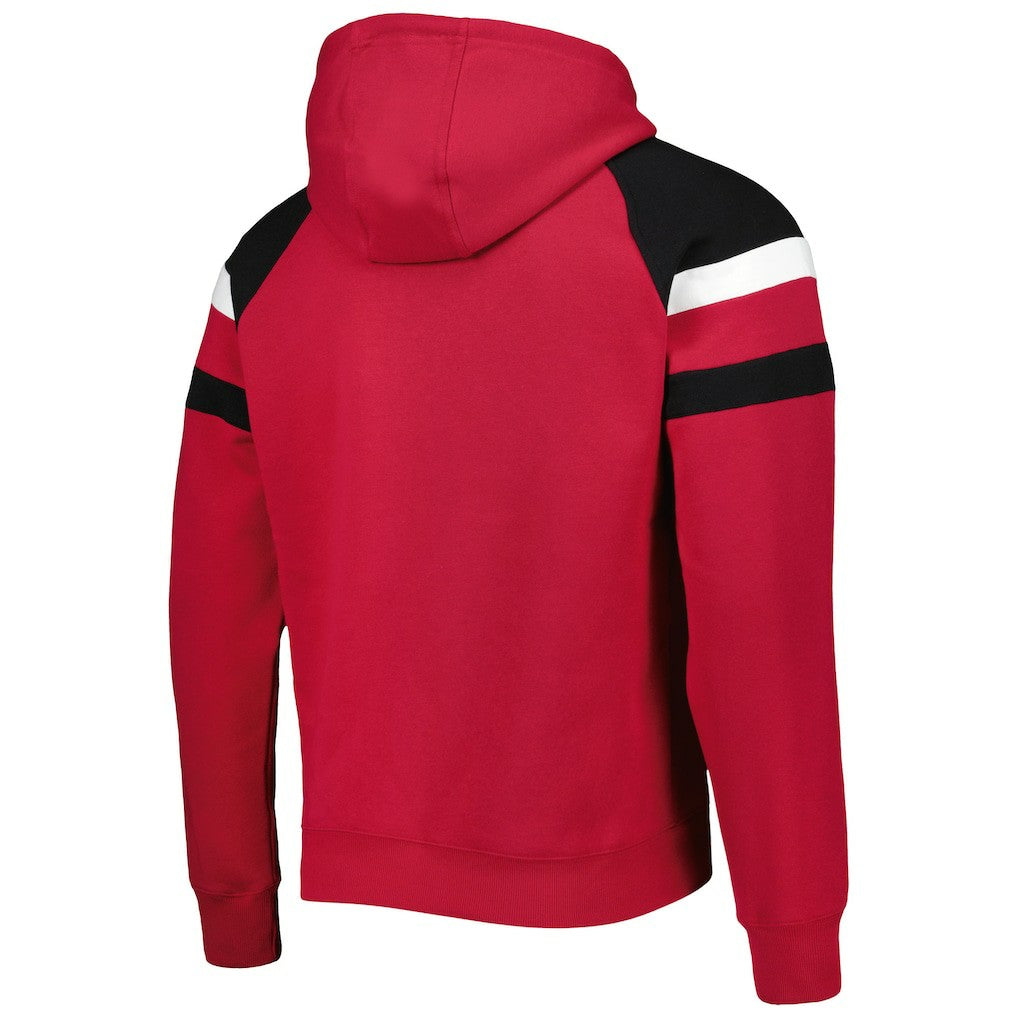 NFL Arizona Cardinals Starter Draft Fleece Raglan Pullover Hoodie