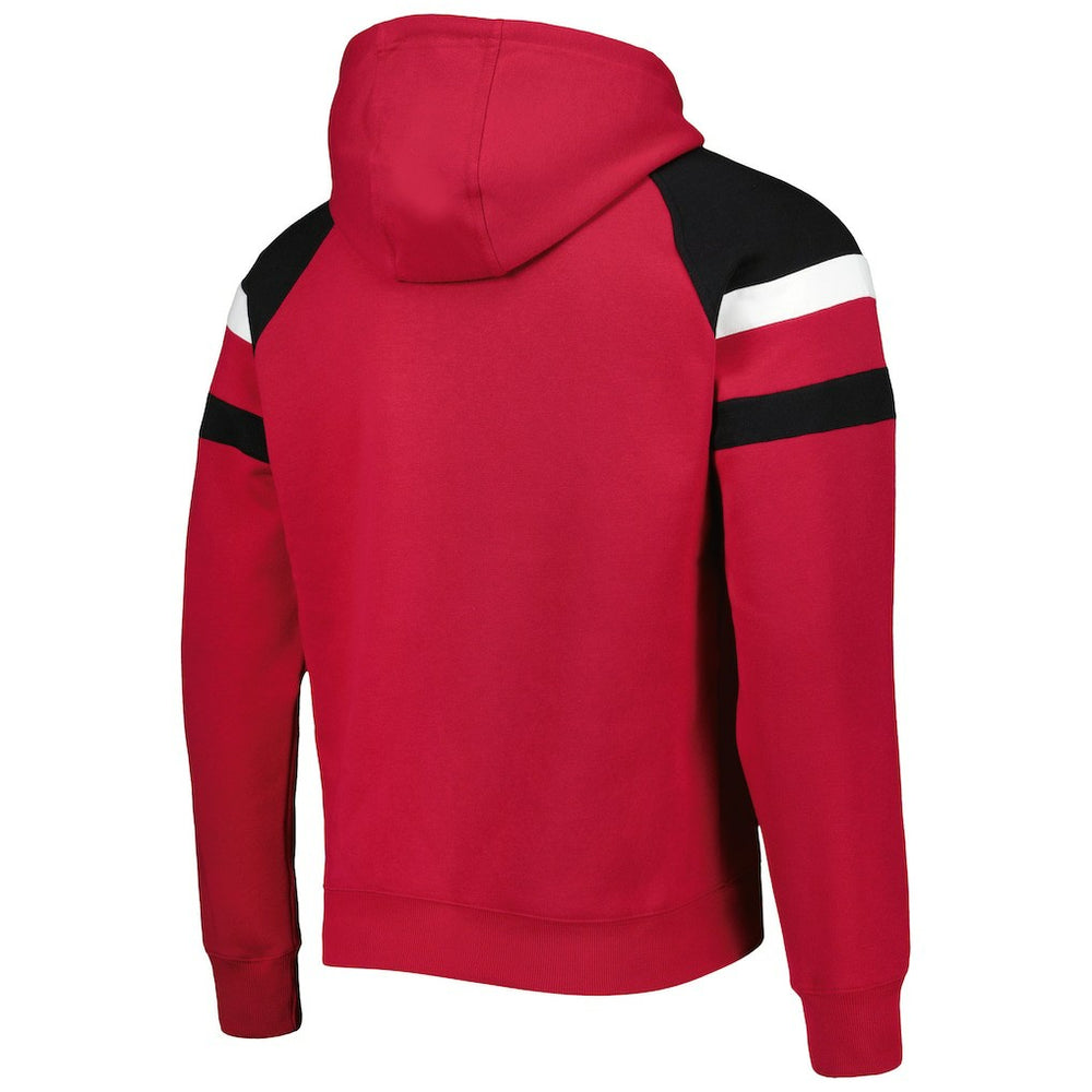 NFL Arizona Cardinals Starter Draft Fleece Raglan Pullover Hoodie