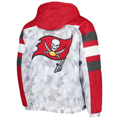 NFL Tampa Bay Buccaneers Starter Thursday Night Gridiron Raglan Half-Zip Hooded Jacket