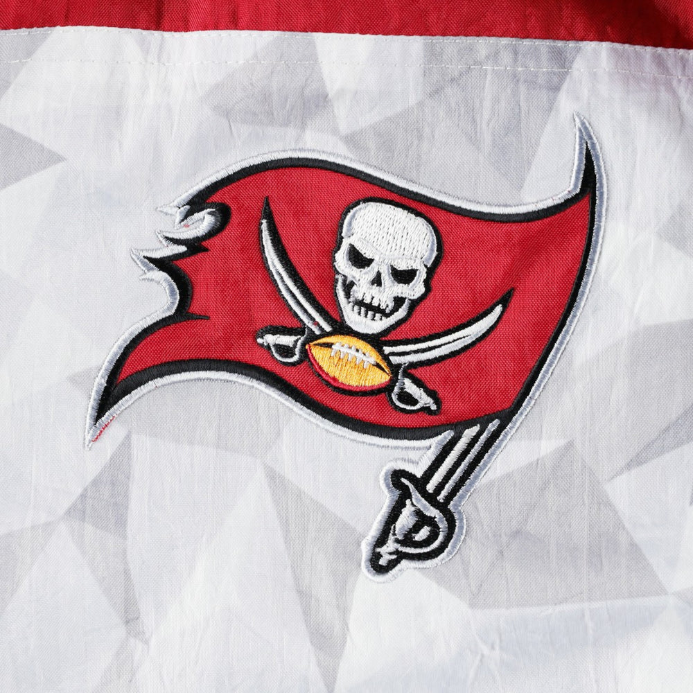 NFL Tampa Bay Buccaneers Starter Thursday Night Gridiron Raglan Half-Zip Hooded Jacket