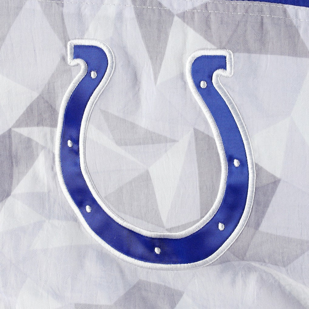 NFL Indianapolis Colts Starter Thursday Night Gridiron Raglan Half-Zip Hooded Jacket