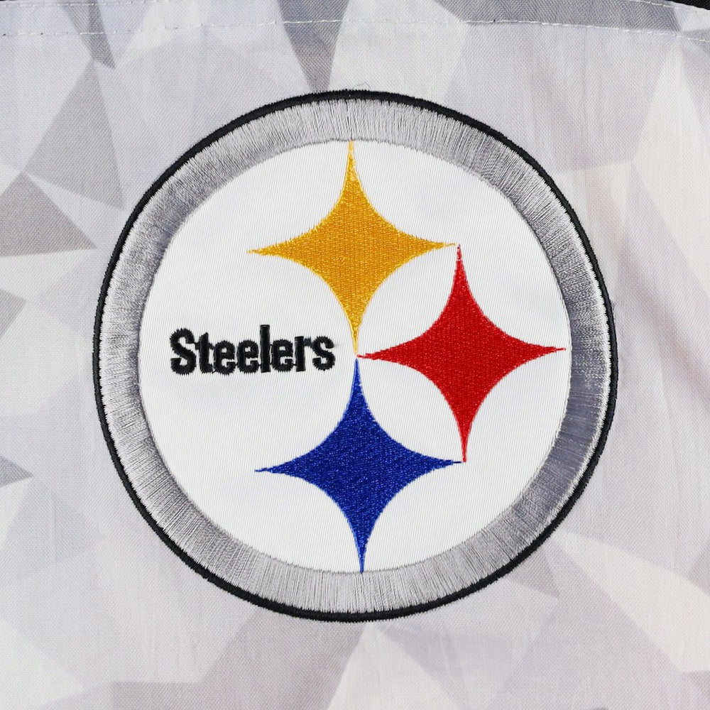 NFL Pittsburgh Steelers Starter Thursday Night Gridiron Raglan Half-Zip Hooded Jacket