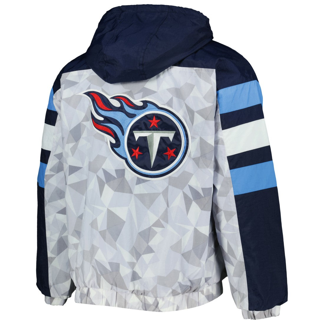 NFL Tennessee Titans Starter Thursday Night Gridiron Raglan Half-Zip Hooded Jacket
