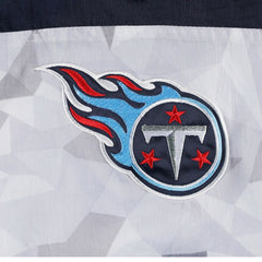 NFL Tennessee Titans Starter Thursday Night Gridiron Raglan Half-Zip Hooded Jacket