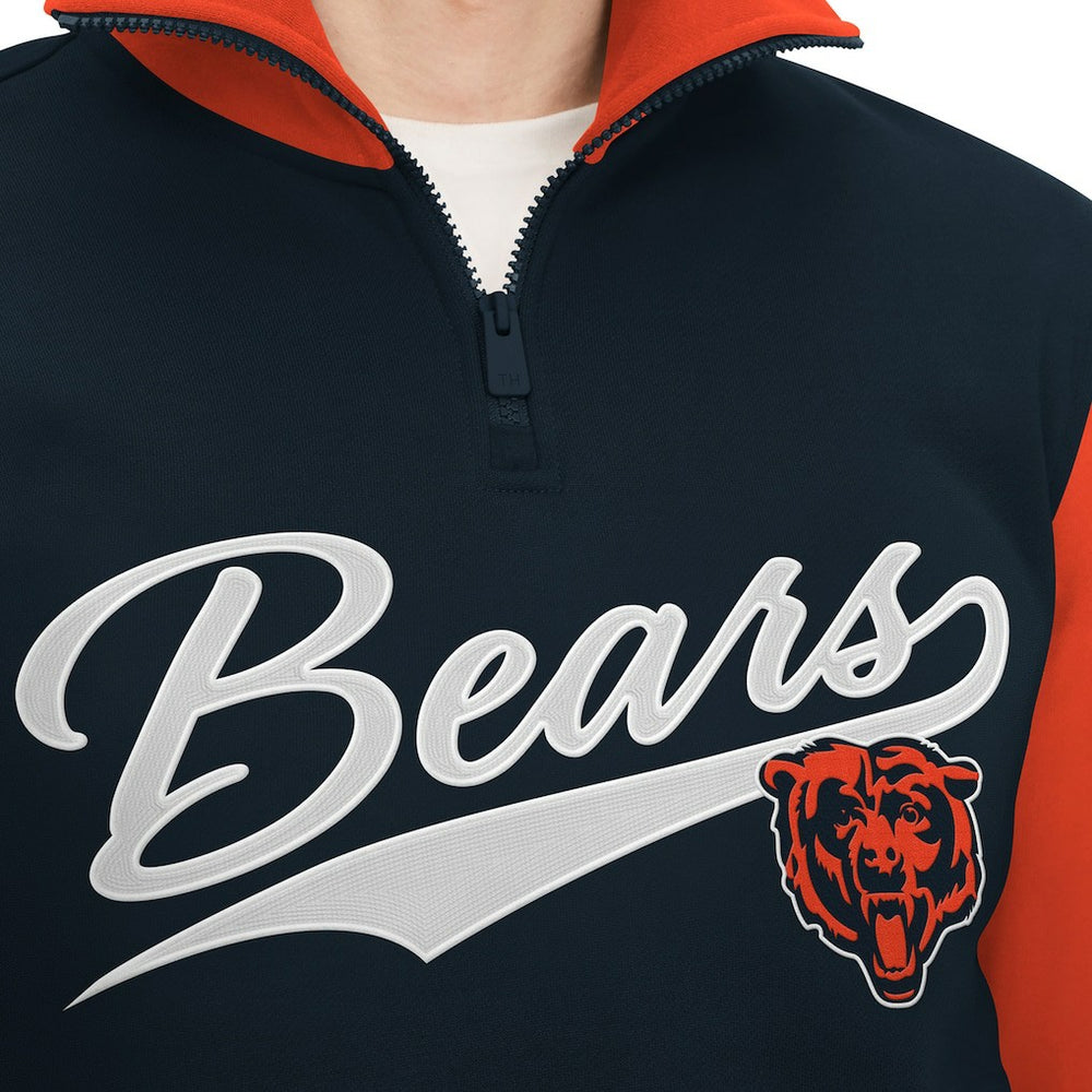 NFL Chicago Bears Tommy Hilfiger Aiden Quarter-Zip Sweatshirt
