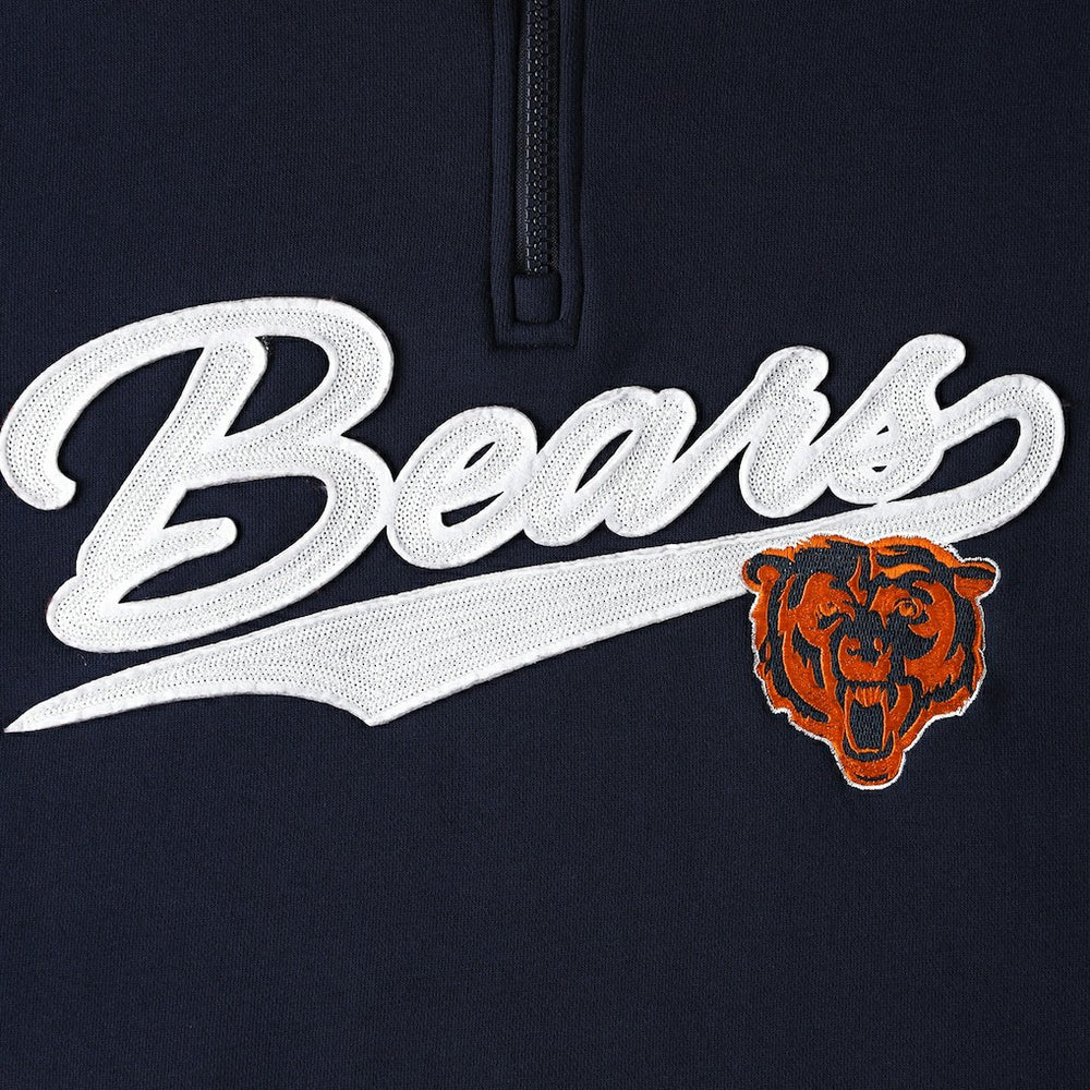 NFL Chicago Bears Tommy Hilfiger Aiden Quarter-Zip Sweatshirt
