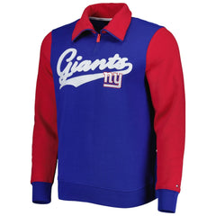 NFL New York Giants Tommy Hilfiger Aiden Quarter-Zip Sweatshirt