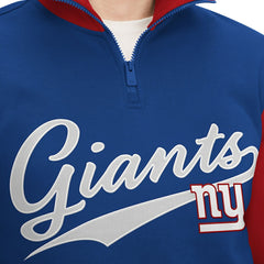 NFL New York Giants Tommy Hilfiger Aiden Quarter-Zip Sweatshirt