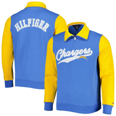 NFL Los Angeles Chargers Tommy Hilfiger Aiden Quarter-Zip Sweatshirt