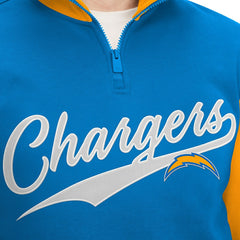 NFL Los Angeles Chargers Tommy Hilfiger Aiden Quarter-Zip Sweatshirt