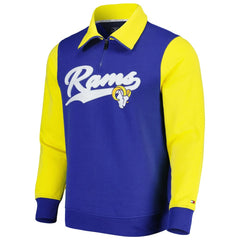 NFL Los Angeles Rams Tommy Hilfiger Aiden Quarter-Zip Sweatshirt