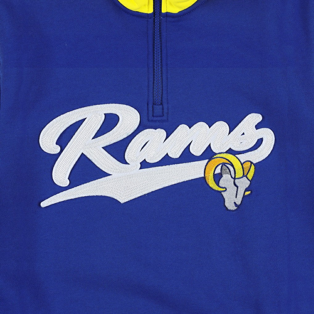 NFL Los Angeles Rams Tommy Hilfiger Aiden Quarter-Zip Sweatshirt