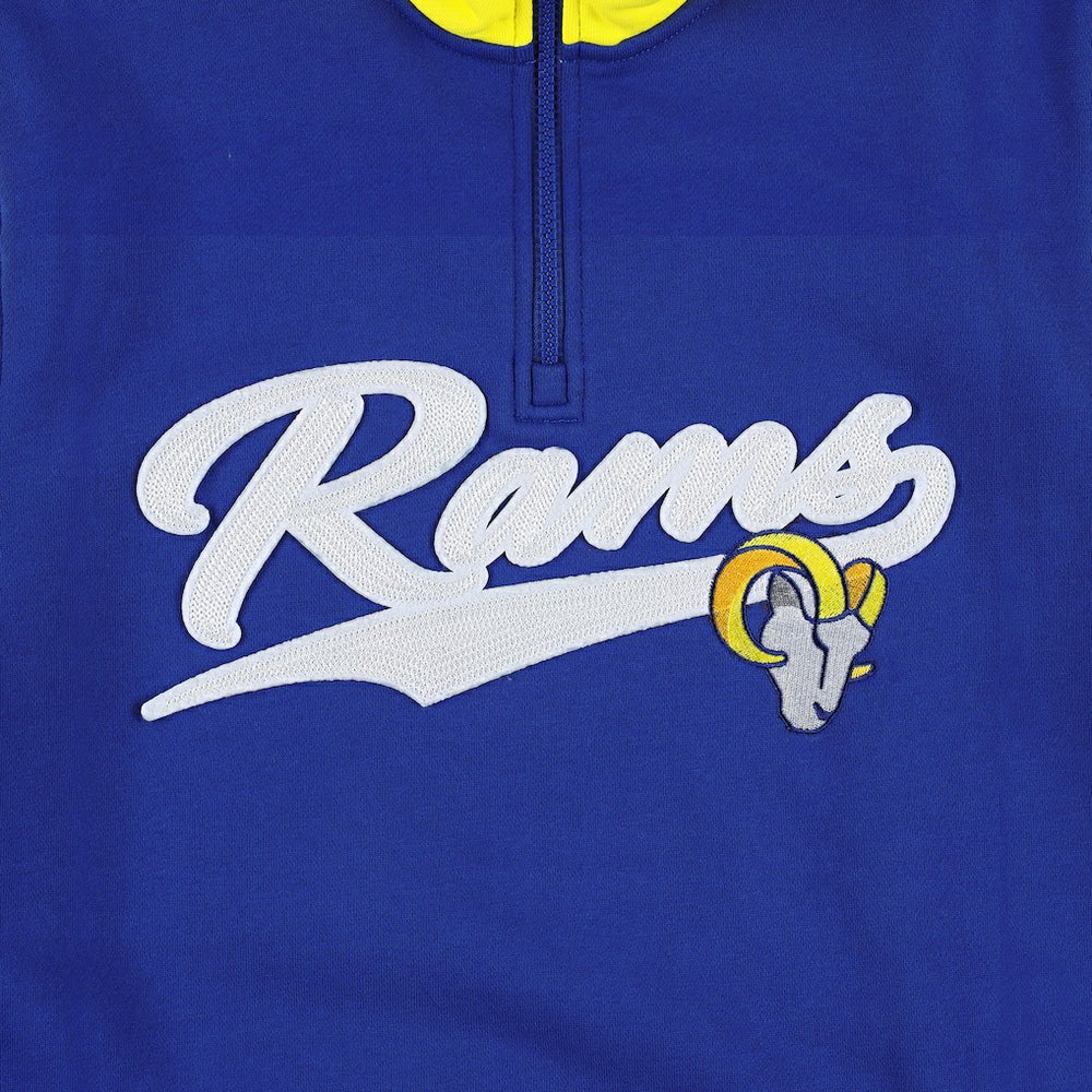 NFL Los Angeles Rams Tommy Hilfiger Aiden Quarter-Zip Sweatshirt