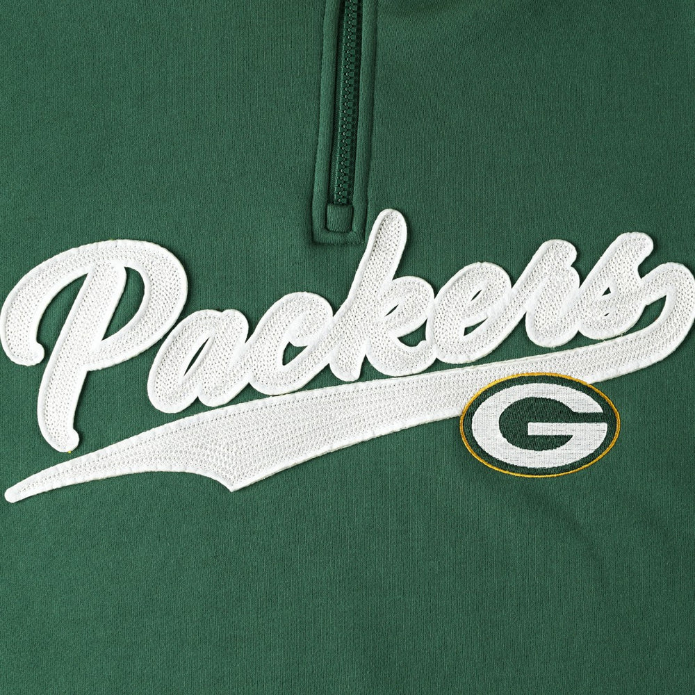NFL Green Bay Packers Tommy Hilfiger Aiden Quarter-Zip Sweatshirt