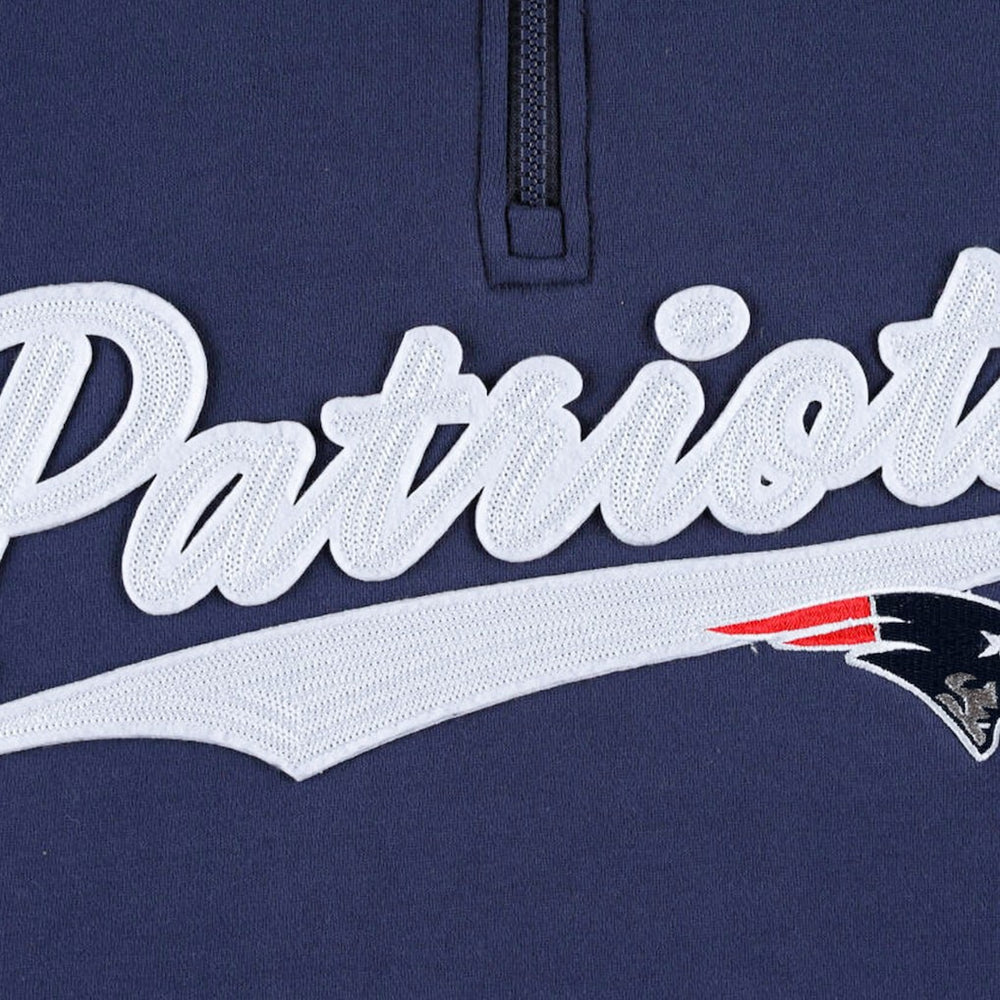 NFL New England Patriots Tommy Hilfiger Aiden Quarter-Zip Sweatshirt