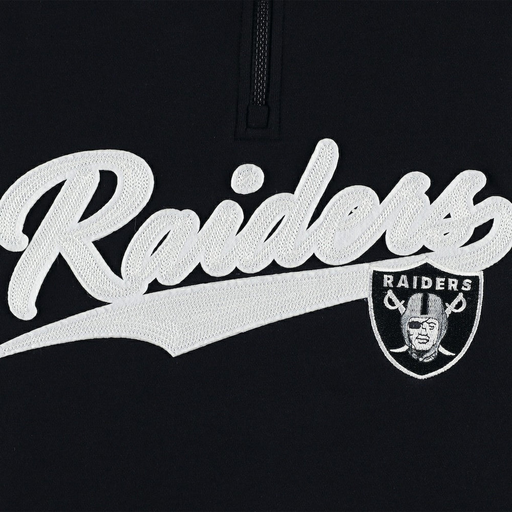 NFL Las Vegas Raiders Tommy Hilfiger Aiden Quarter-Zip Sweatshirt