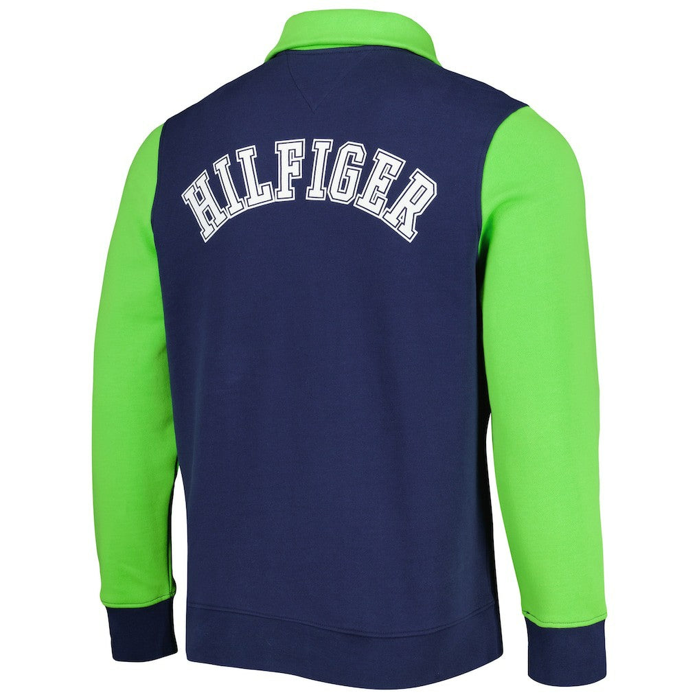 NFL Seattle Seahawks Tommy Hilfiger Aiden Quarter-Zip Sweatshirt