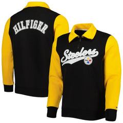 NFL Pittsburgh Steelers Tommy Hilfiger Aiden Quarter-Zip Sweatshirt
