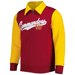 NFL Washington Commanders Tommy Hilfiger Aiden Quarter-Zip Sweatshirt