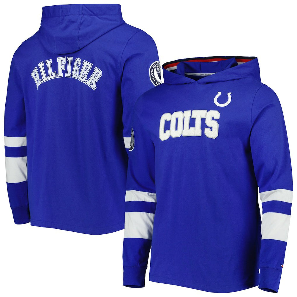 NFL Indianapolis Colts Tommy Hilfiger Alex Long Sleeve Hoodie T-Shirt