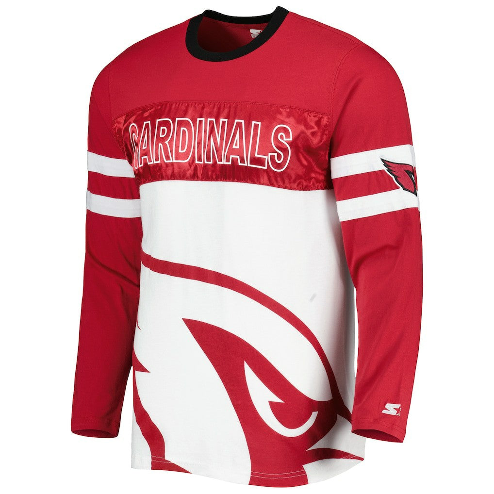 NFL Arizona Cardinals Starter Halftime Long Sleeve T-Shirt