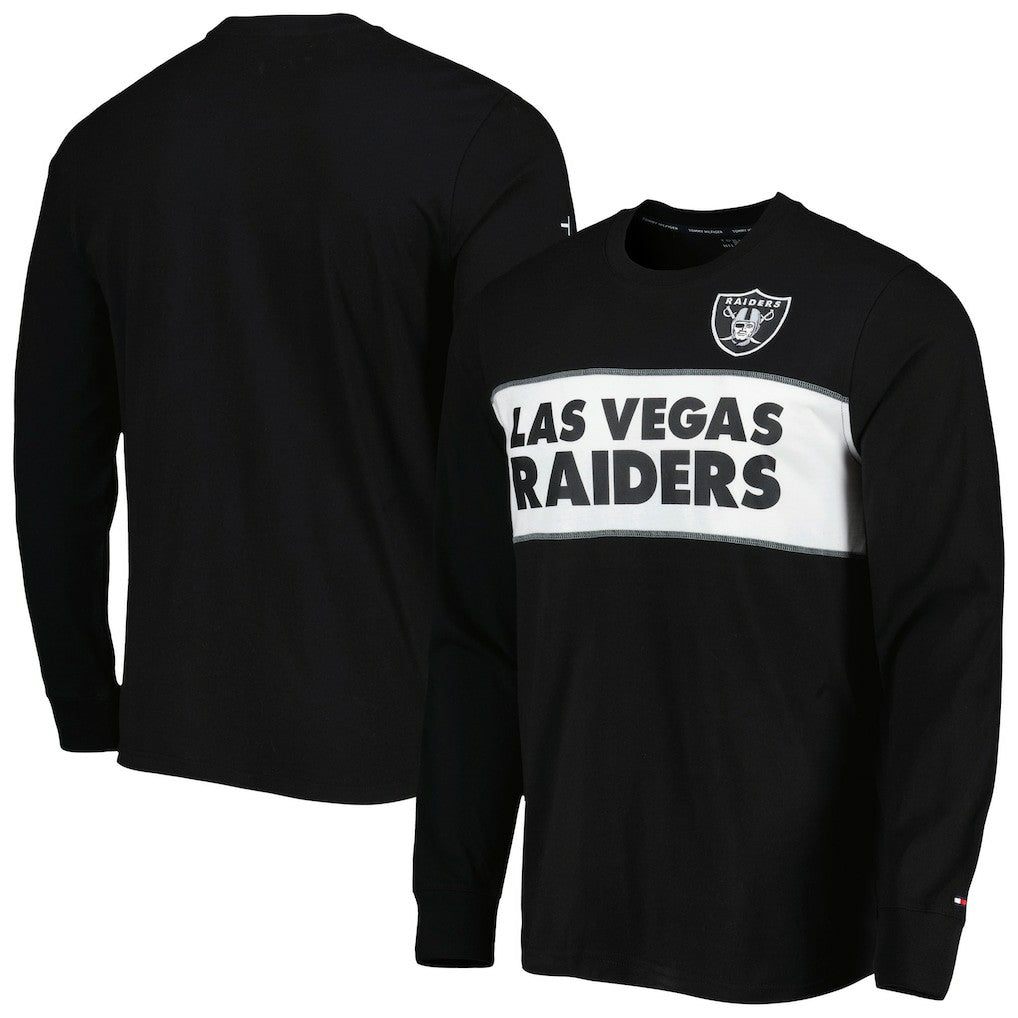 NFL Las Vegas Raiders Tommy Hilfiger Peter Team Long Sleeve T-Shirt