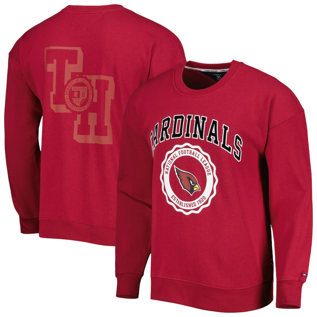 NFL Arizona Cardinals Tommy Hilfiger Ronald Crew Sweatshirt