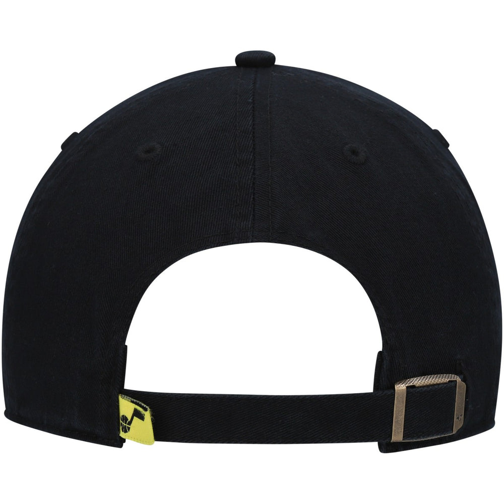 Utah Jazz '47 Core Logo Clean Up Adjustable Hat - Black | 47 brand on sale