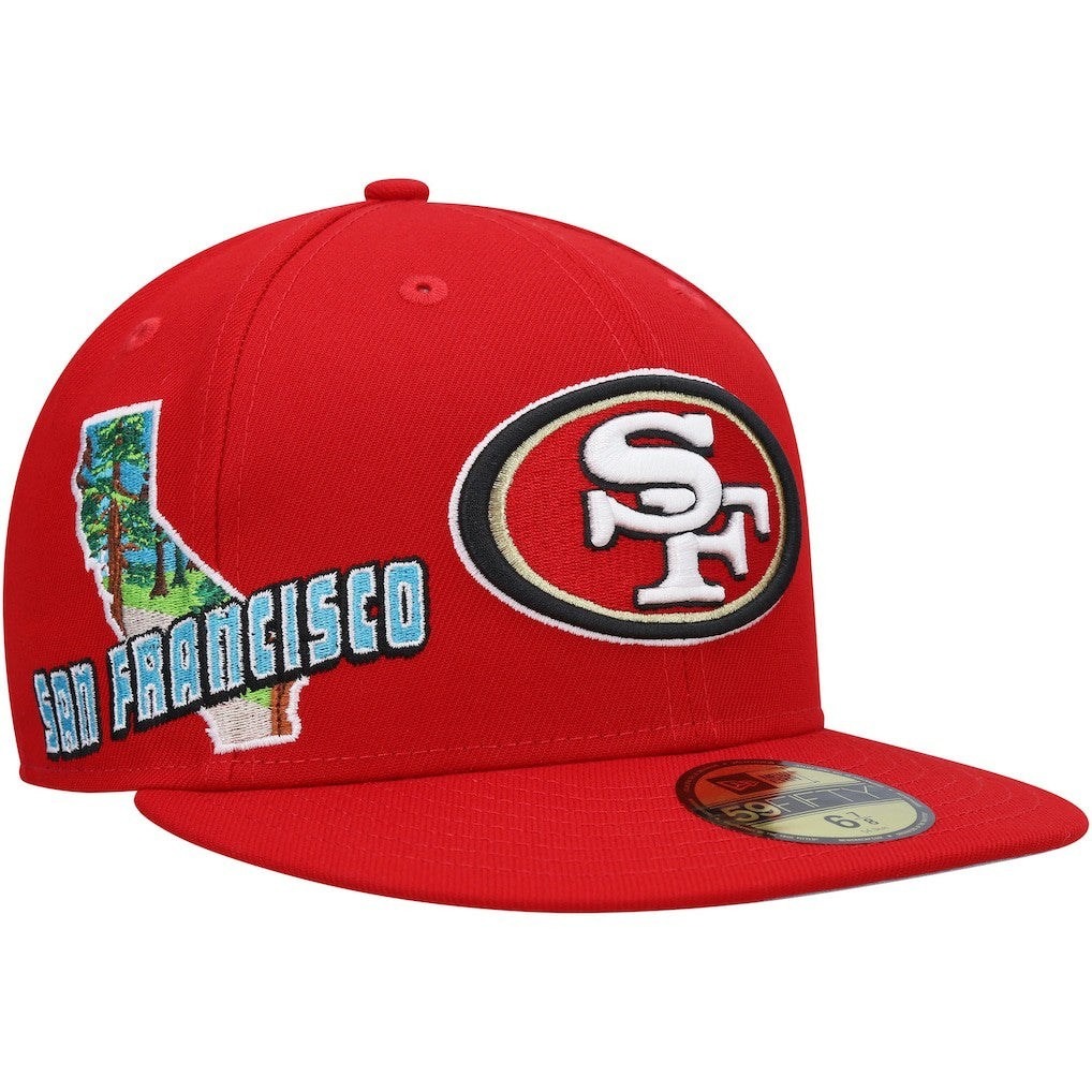 NFL San Francisco 49ers Stateview 59FIFTY Fitted Hat