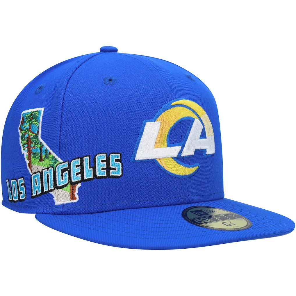 NFL Los Angeles Rams Stateview 59FIFTY Fitted Hat