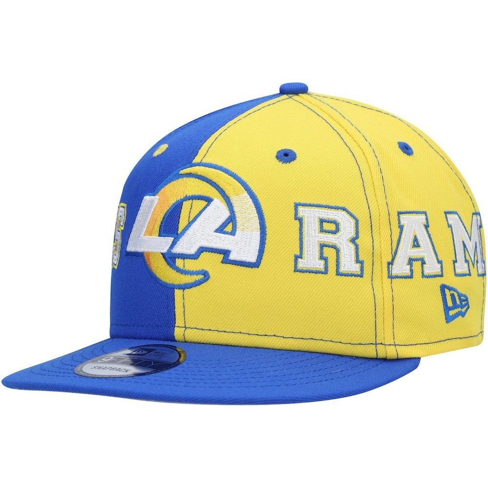 NFL Los Angeles Rams Team Split 9FIFTY Snapback Hat
