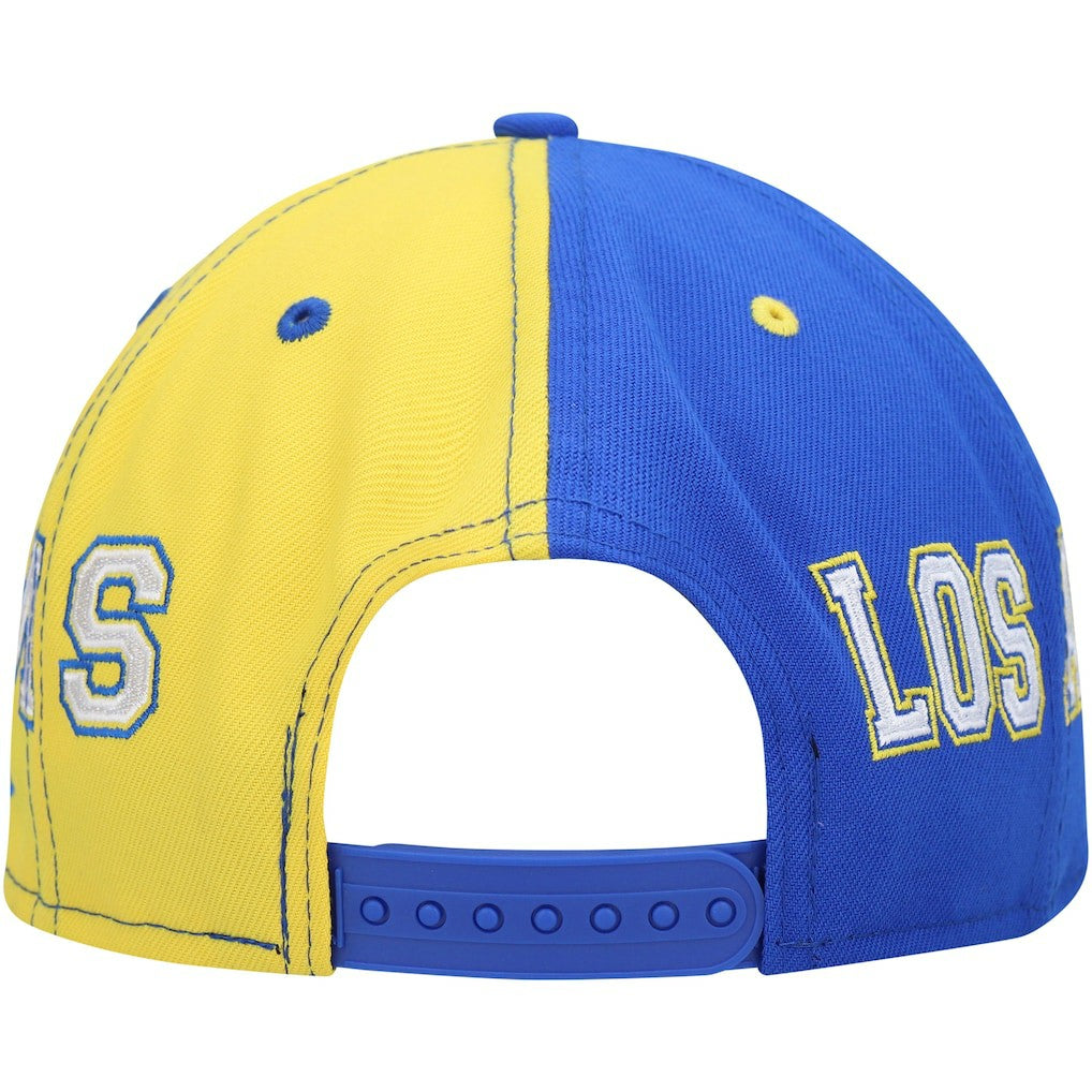 NFL Los Angeles Rams Team Split 9FIFTY Snapback Hat