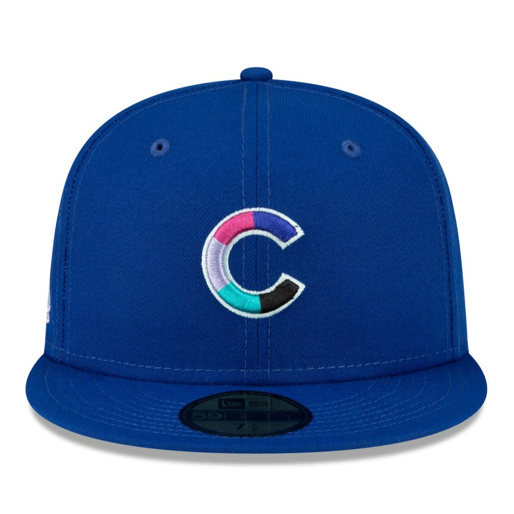 Chicago Cubs 2016 World Series Polar Lights 59FIFTY Fitted Hat - Royal | New Era