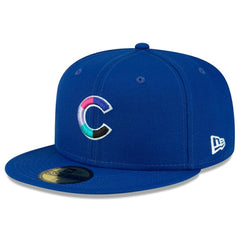 Chicago Cubs 2016 World Series Polar Lights 59FIFTY Fitted Hat - Royal | New Era