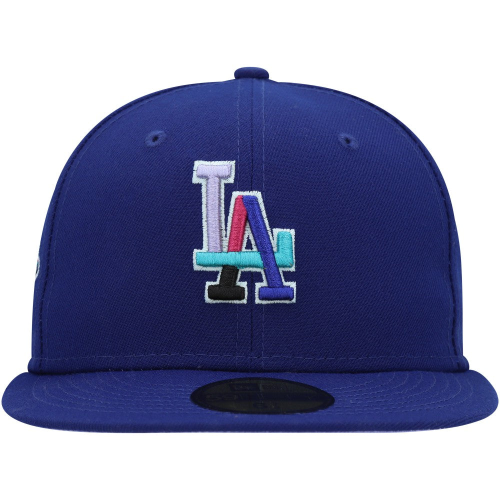Los Angeles Dodgers 1988 World Series Polar Lights 59FIFTY Fitted Hat - Royal | New Era