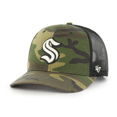 Seattle Kraken '47 Trucker Snapback Hat