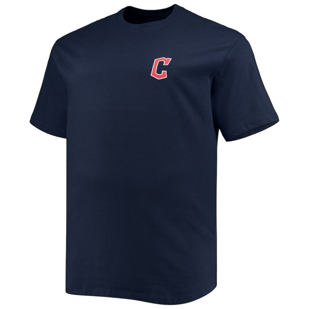 Cleveland Guardians Big & Tall Father's Day #1 Dad T-Shirt - Navy