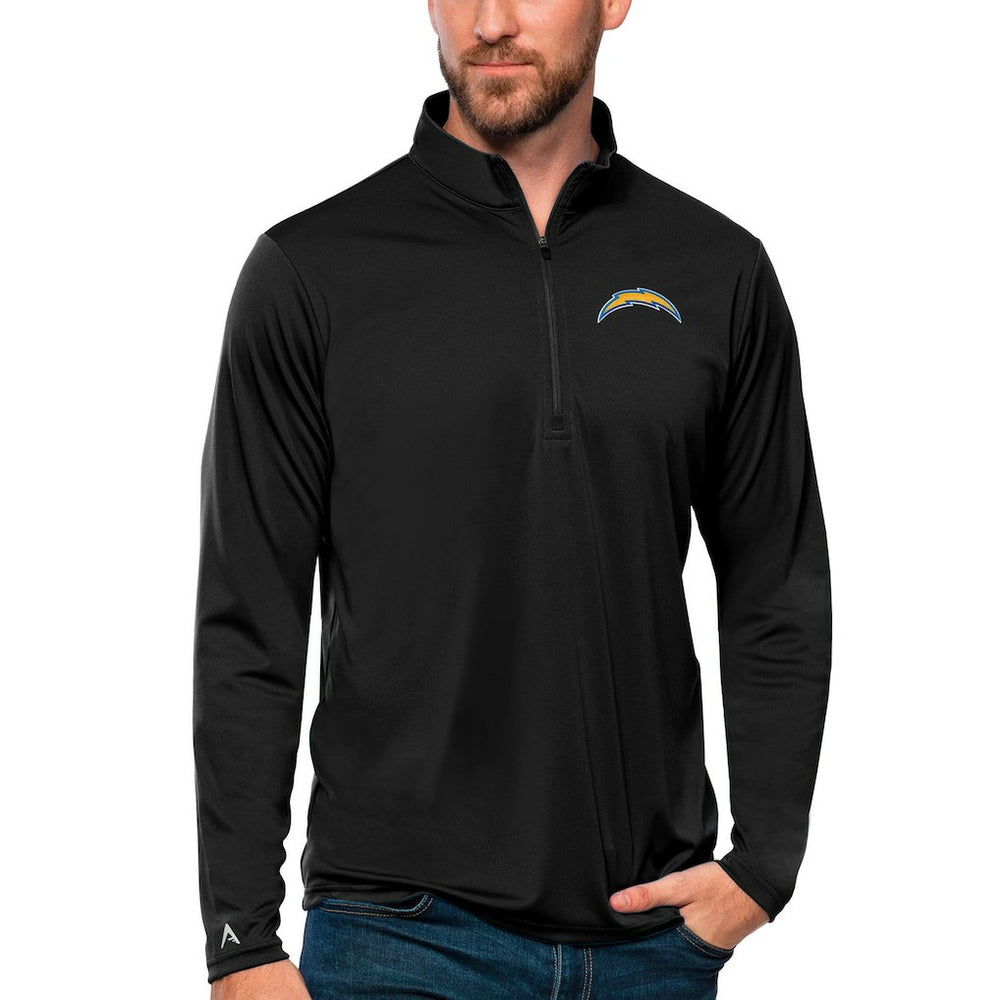 NFL Los Angeles Chargers Antigua Tribute Quarter-Zip Lightweight Pullover Top