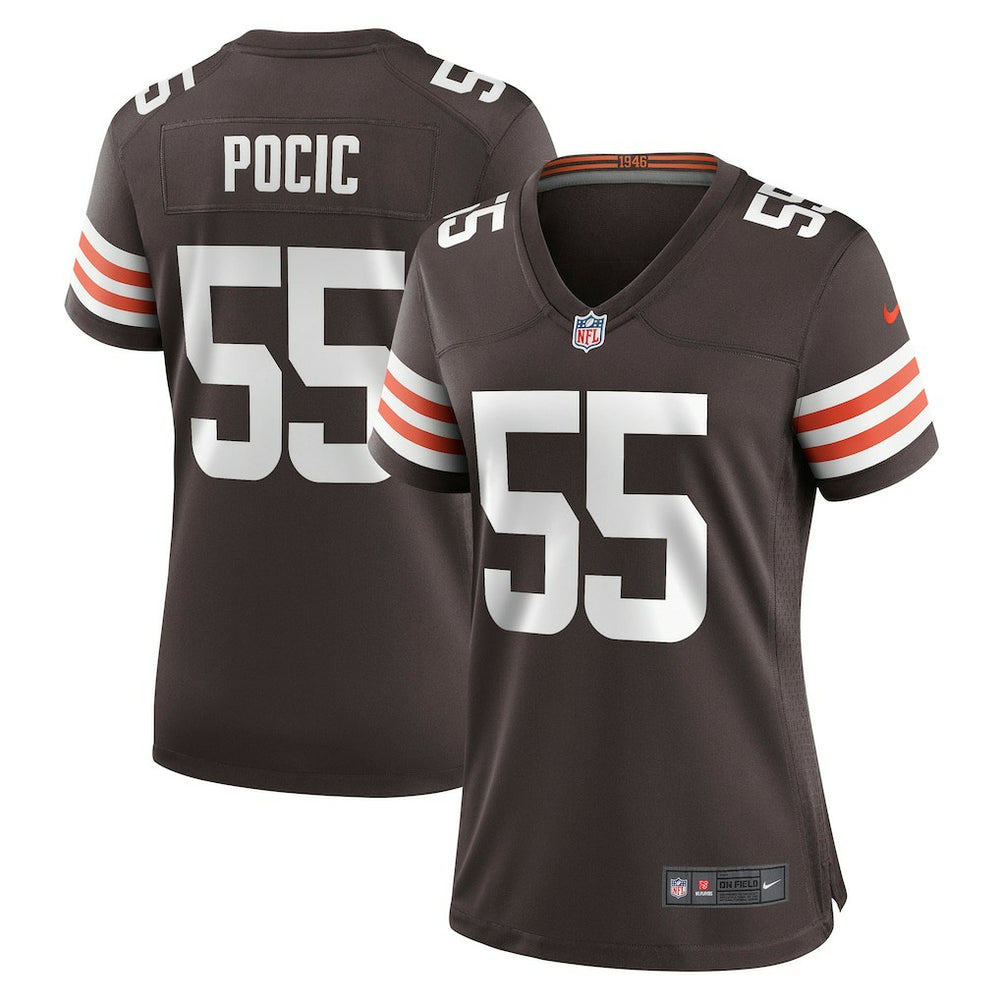 NFL Cleveland Browns Ethan Pocic  Women's Game Jersey
