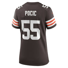 NFL Cleveland Browns Ethan Pocic  Women's Game Jersey