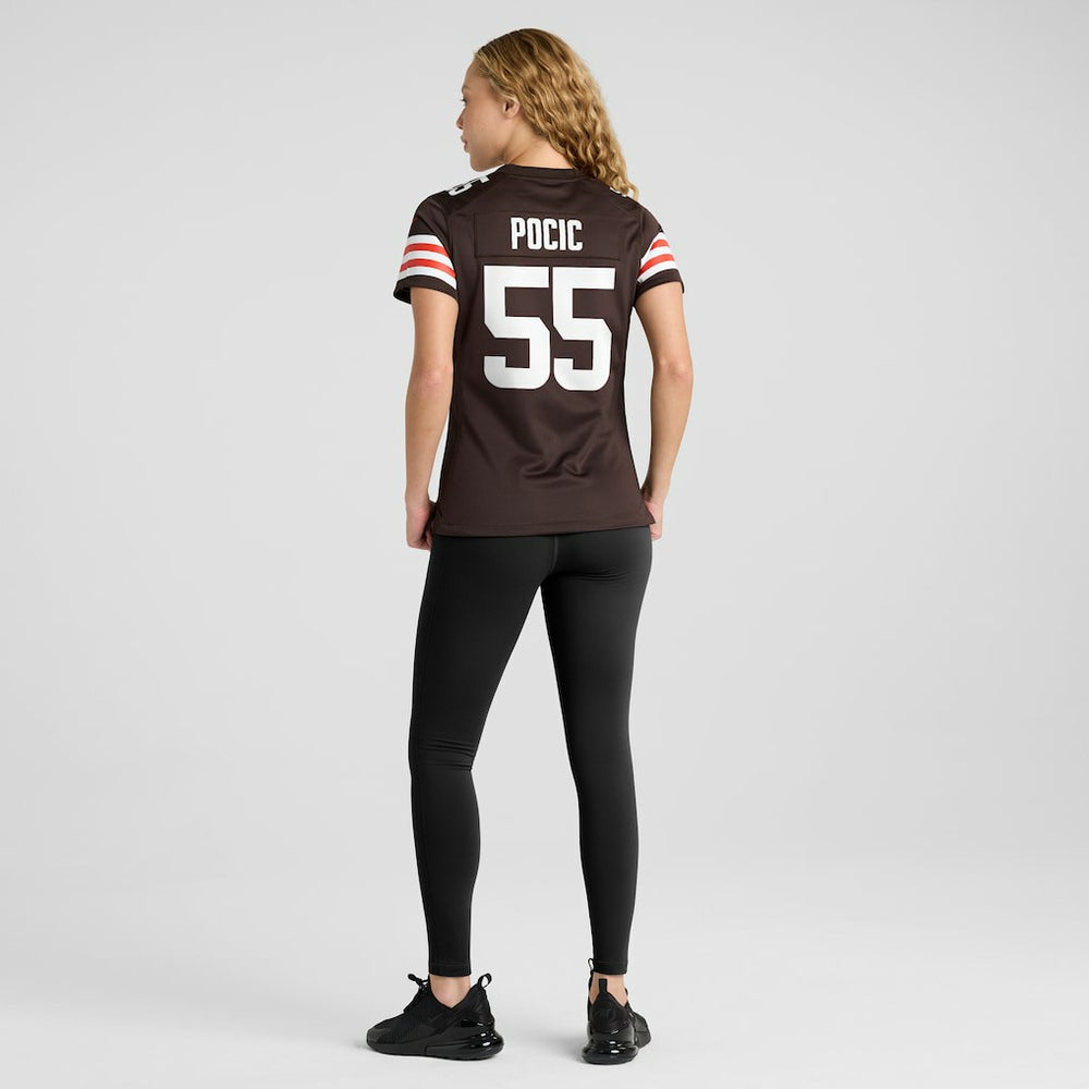 NFL Cleveland Browns Ethan Pocic  Women's Game Jersey