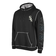 Chicago White Sox Team Split Pullover Hoodie - Black | New Era