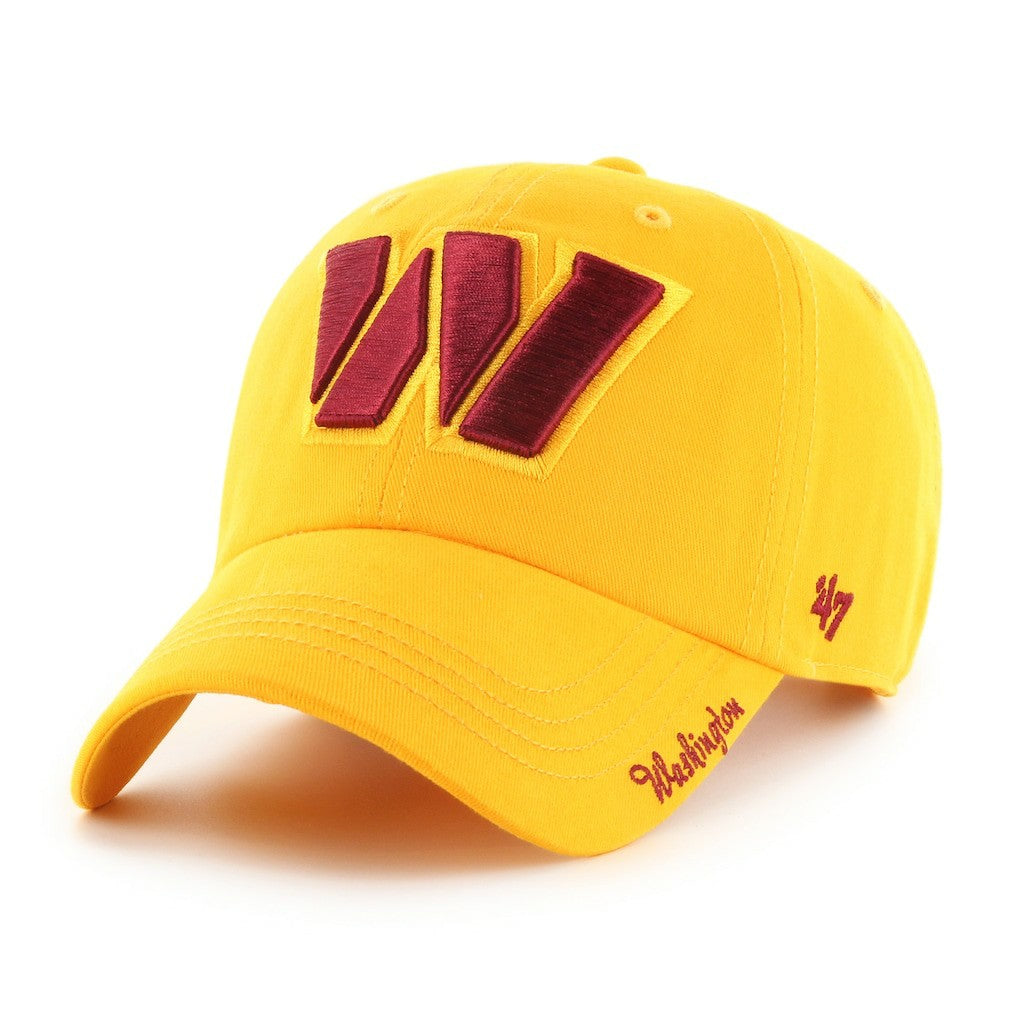 NFL Washington Commanders '47 Women's Miata Clean Up Secondary Logo Adjustable Hat