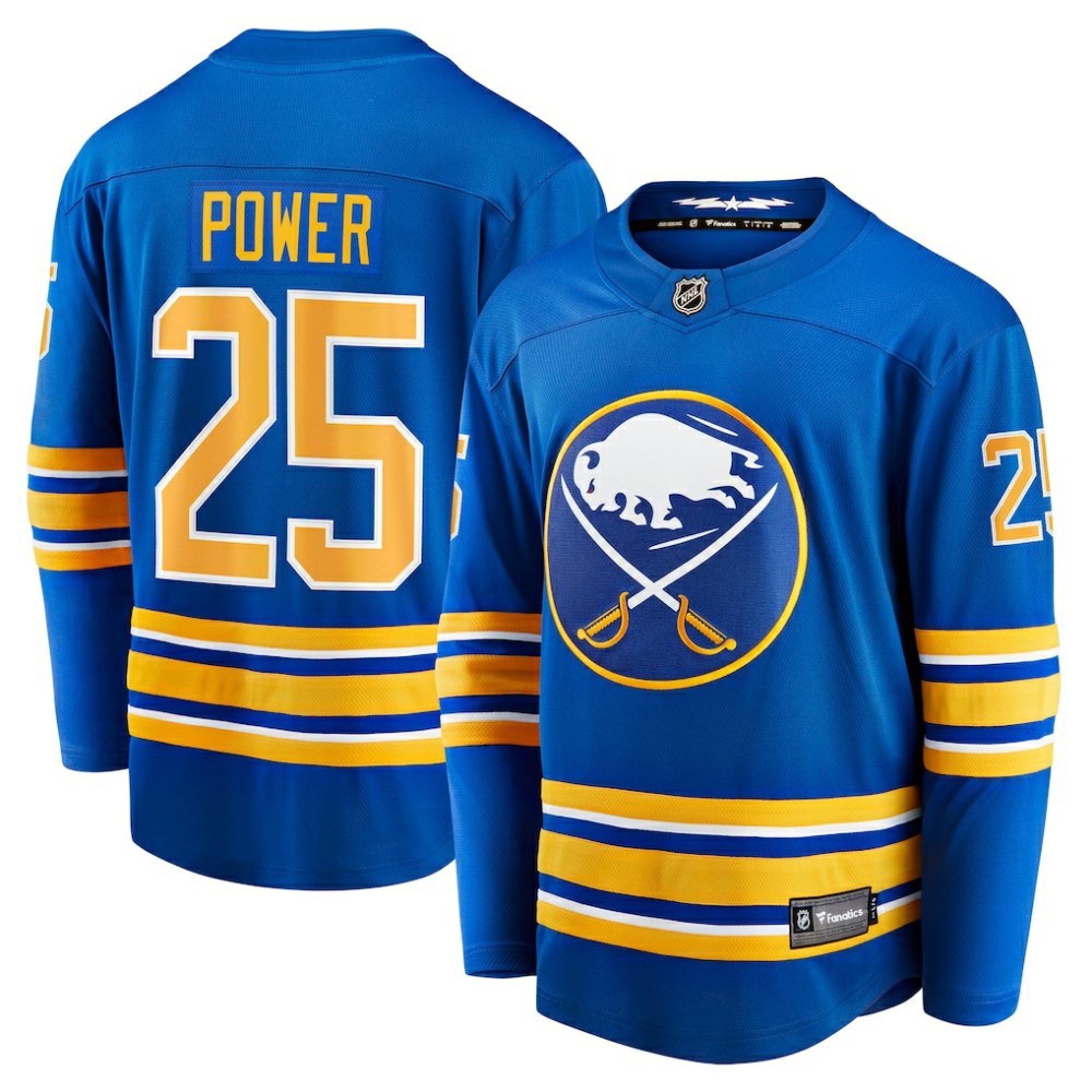 Owen Power Buffalo Sabres Fanatics Home Breakaway Player Jersey