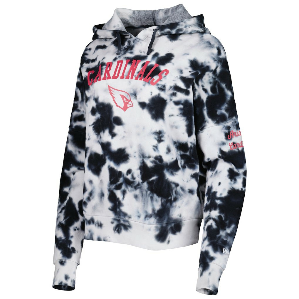 NFL Arizona Cardinals Women's Cloud Dye Fleece Pullover Hoodie