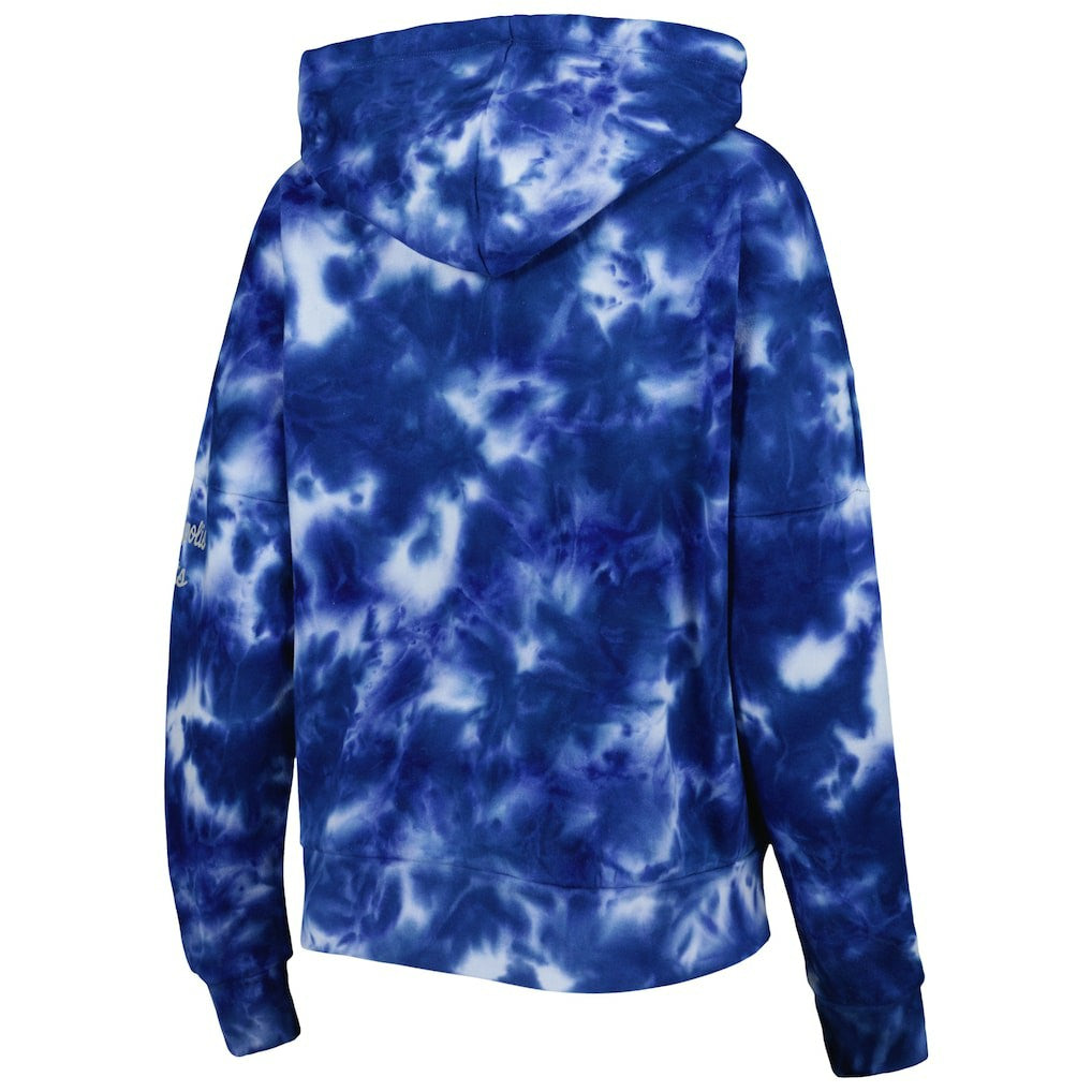 NFL Indianapolis Colts Women's Cloud Dye Fleece Pullover Hoodie