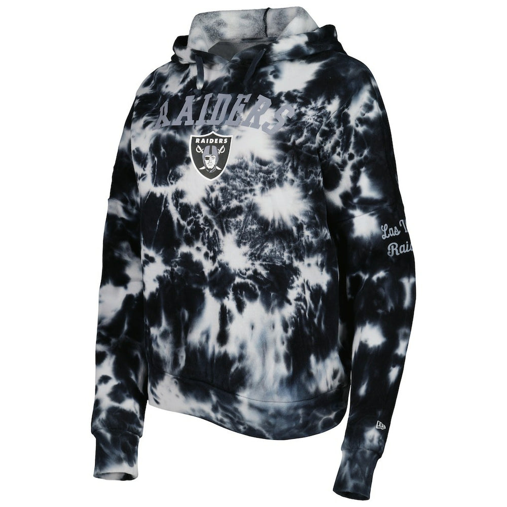 NFL Las Vegas Raiders Women's Cloud Dye Fleece Pullover Hoodie
